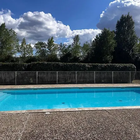 Apartmán Jardin D'auriane T2 Avec Piscine Pres De Bordeaux Bruges